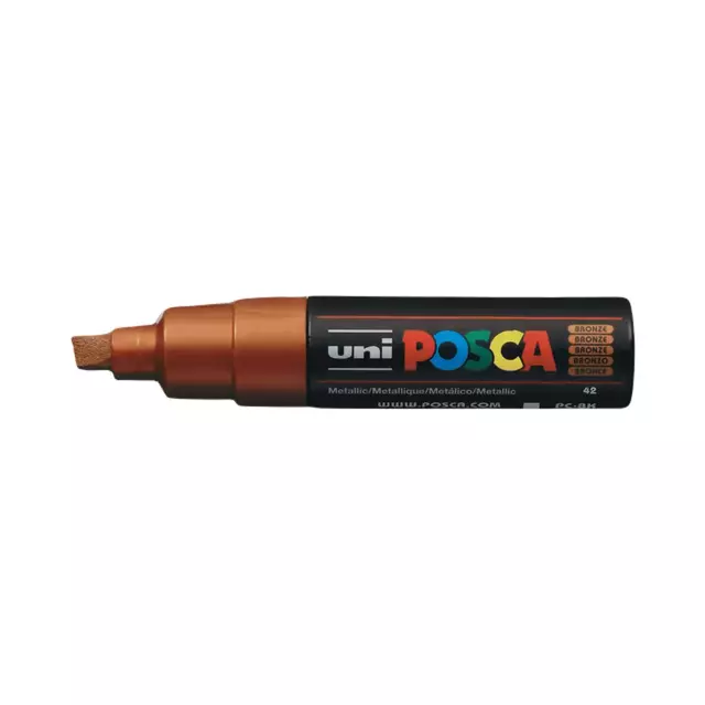 Caneta Posca Uni Pc-8k Bronze 8.0mm #42 3622