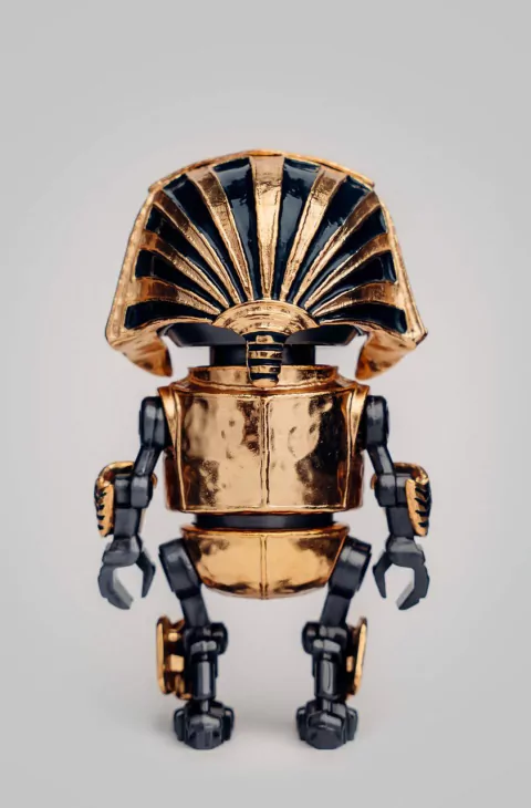 Tinco – Tutankhamon (Limited Edition) - Toy Art em Metal Feito no Brasil