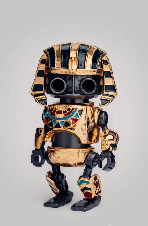 Tinco – Tutankhamon (Limited Edition) - Toy Art em Metal Feito no Brasil