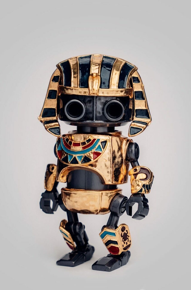 Tinco – Tutankhamon (Limited Edition) - Toy Art em Metal Feito no Brasil