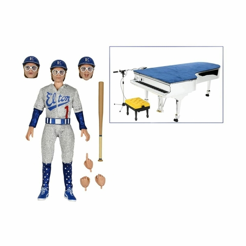 Elton John (Live 1975) - 8" Clothed Action Figure - Elton John - Neca