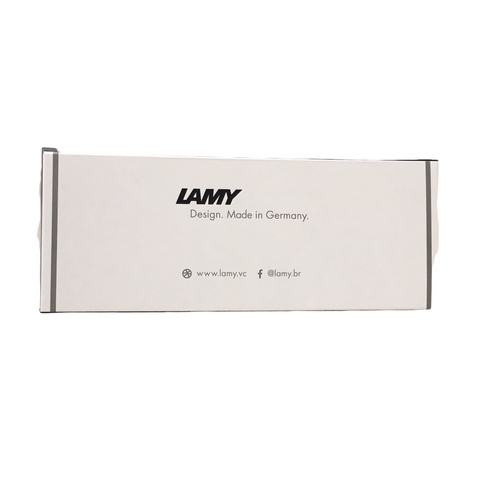 Kit Lamy Caneta Tinteiro Safari Vermelha + Conversor + Tinta 30 Ml