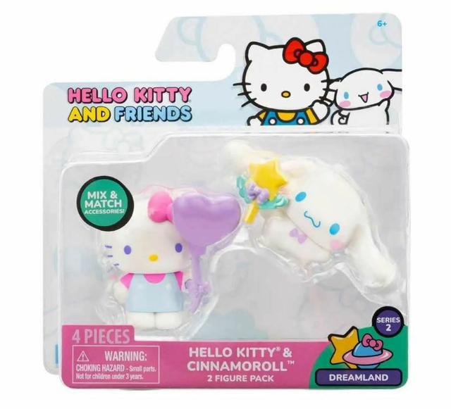 Hello Kitty And Friends  Hello Kitty e Cinnamoroll Estrela 3870 Sunny