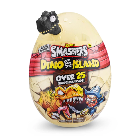 Smashers Ovo Dino Ilha Dos Dinossauros Grande F00926 - Fun