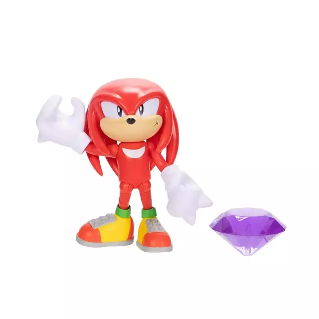 Boneco Articulado Sonic The Hedgehog Knuckles 10 Cm 4553 Sunny