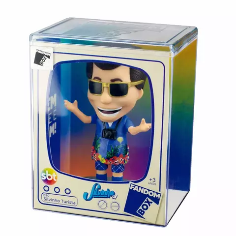 Fandom Box Silvinho Turista (Férias) 090 - 10 Cm Líder Brinquedos
