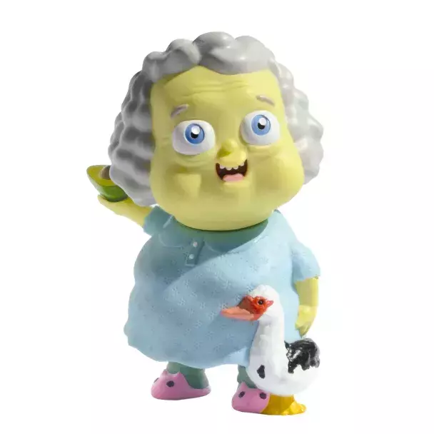 Fandom Box Vovó Juju Irmão Do Jorel 114 - 10 Cm Líder Brinquedos