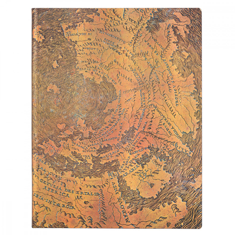 Caderno Paperblanks Lenox Globe Ultra 23x18cm Flex 72744