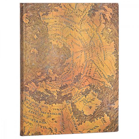 Caderno Paperblanks Lenox Globe Ultra 23x18cm Flex 72744