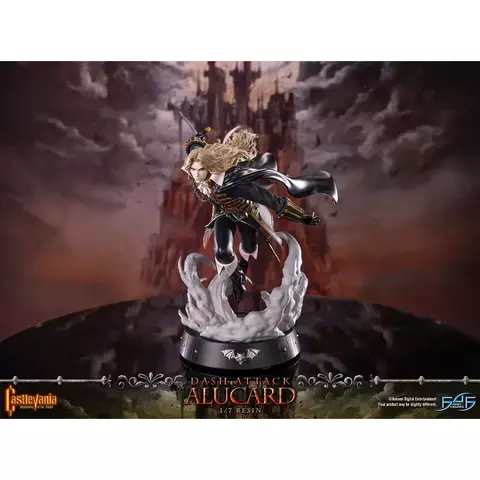 Castlevania Dash Attack Alucard Statue Figure First 4 Figures