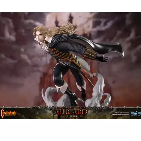 Castlevania Dash Attack Alucard Statue Figure First 4 Figures