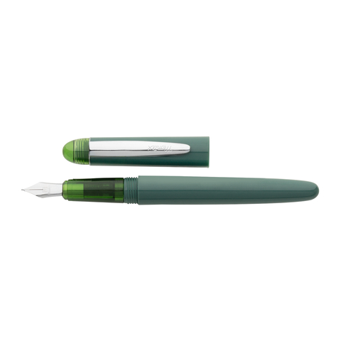 Caneta Tinteiro Montex Happy Verde Esmeralda Pena Média
