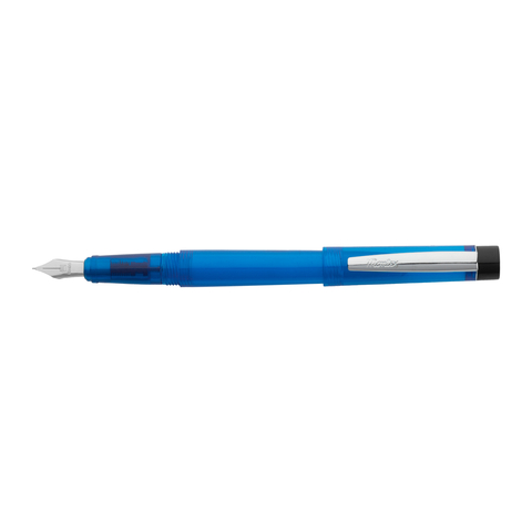 Caneta Tinteiro Montex Bouncy Azul Turquesa Pena Média