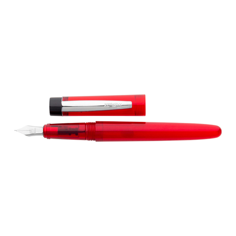 Caneta Tinteiro Montex Bouncy Vermelha Pena Média