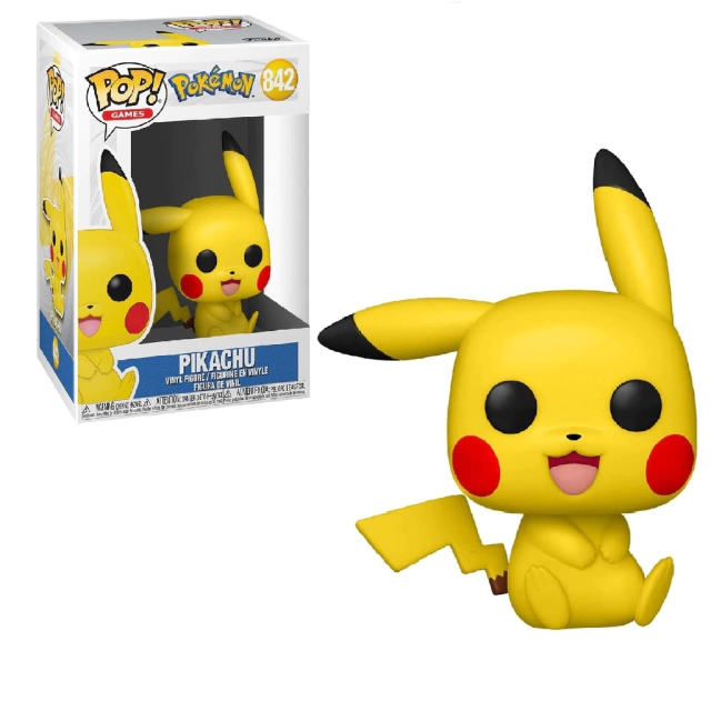 Boneco Funko Pop Games Pokémon Pikachu 842
