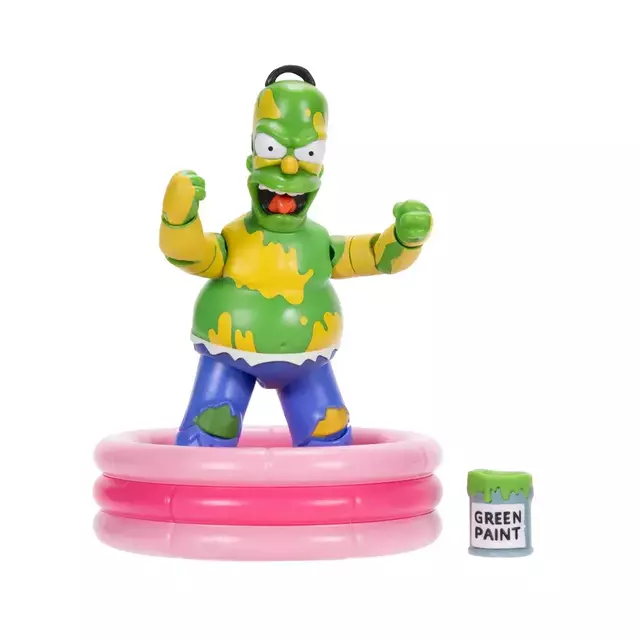 The Simpsons Homer Hulk Articulado 12 Cm 4047 Sunny Jakks Pacific