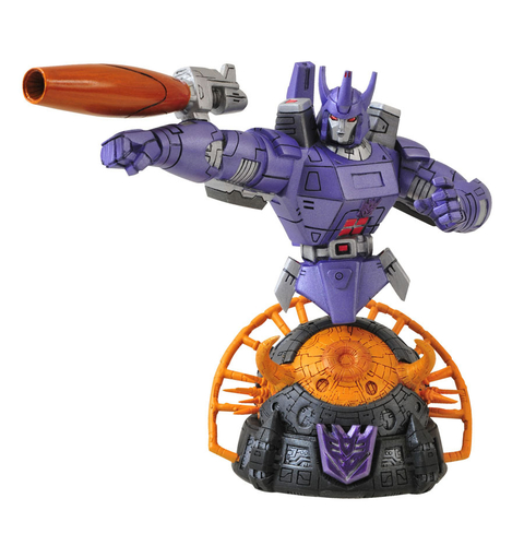 Transformers Busto Galvatron Diamond Não Lacrado