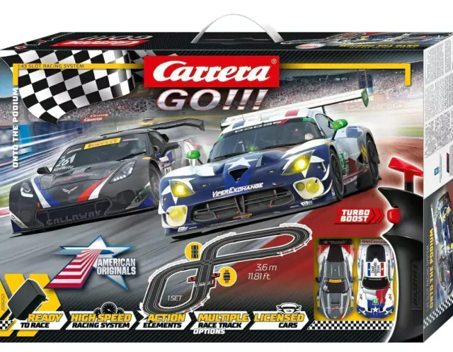 Pista Autorama Carrera Go 1:43 Onto The Podium 20062521