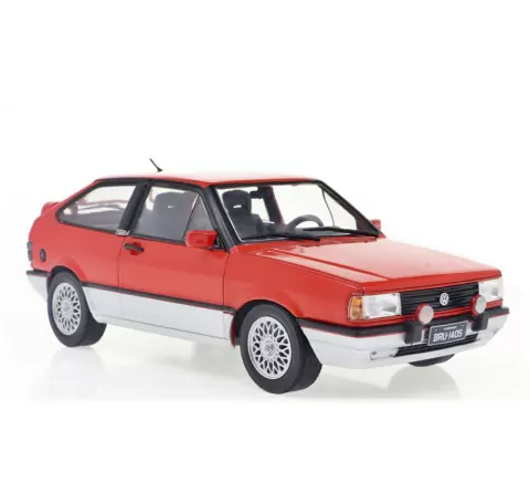 Miniatura Gol GTI Vermelho 1992 Vw 1:24 Califórnia Toys Classics 2464