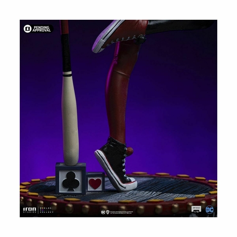 Pré-venda Garantida Harley Quinn Gotham City Sirens (VERSÃO REGULAR) - 1/10 Art Scale - DC Comics - Iron Studios - Ler Termos de Compra