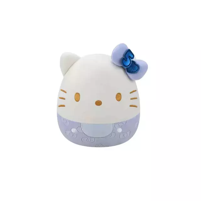 Pelúcia Squishmallows Hello Kitty Azul 50 Anos 20 Cm 3877 Sunny