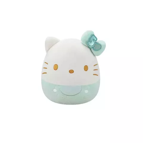 Pelúcia Squishmallows Hello Kitty Verde 50 Anos 20 Cm 3877 Sunny