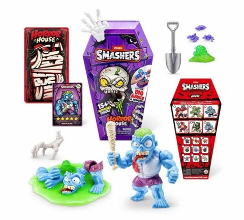 Smashers Horror House Random Caixão Roxo Médio Fun F0173-6