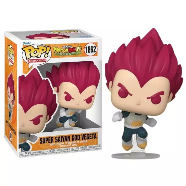 Boneco Funko Pop Dragon Ball Super Broly - Super Saiyan God Vegeta 1862