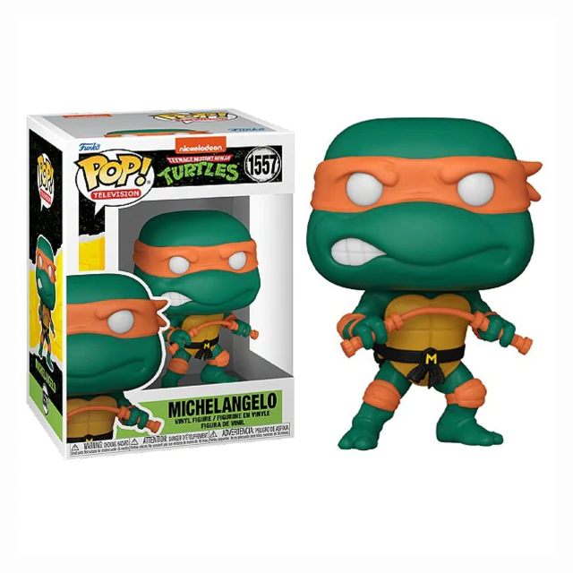 Boneco Funko Pop Tartarugas Ninja Michelangelo 1557