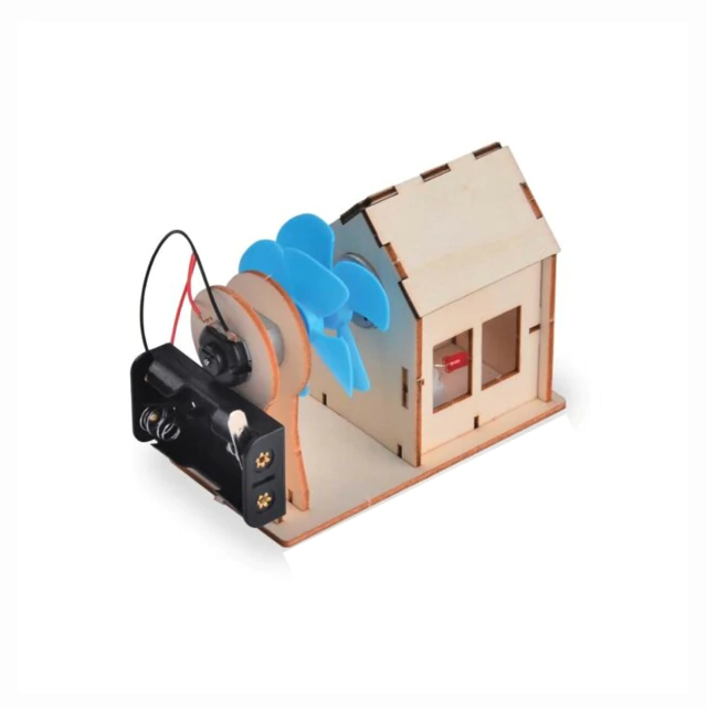 Educaplay Maker Estação De Energia Eólica Para Montar Bdm08 Polibrinq