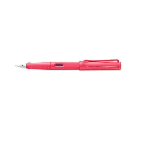 Caneta Tinteiro Lamy Safari Sunset Coral Pena Media