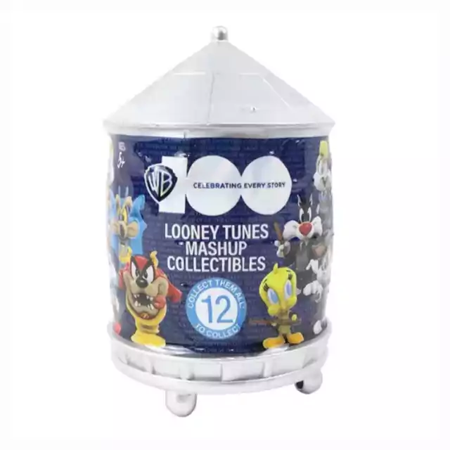 Warner 100 anos Looney Tunes Pernalonga Grifinória Metallic Blue 6 Cm F0131-9 Fun