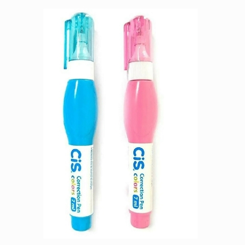 Kit Com 2 Corretivo Caneta Azul E Rosa 2899 7ml Cis