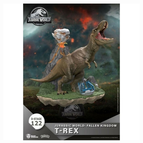Jurassic World Fallen Kingdom T-Rex D-Stage 122 Beast Kingdom