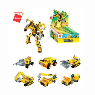 Bloco De Montar Set Trans Collector Construção 1417 Qman 