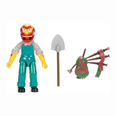 The Simpsons Groundskeeper Willie Articulado 12 Cm 4043 Sunny Jakks Pacific