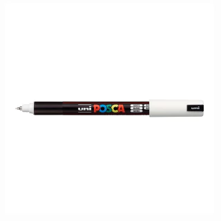 Caneta Posca Pc-1mr Uni Branca 0.7mm #01 9781