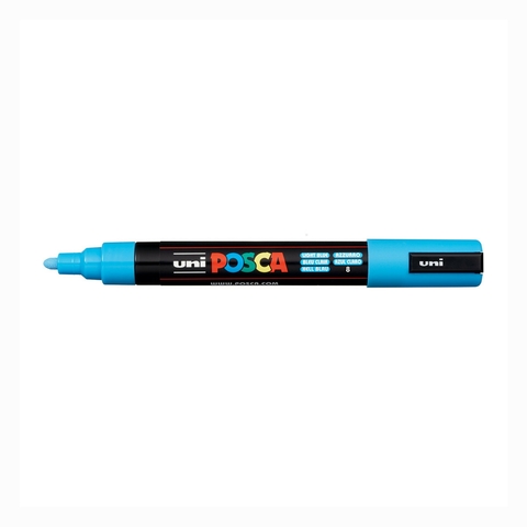 Caneta Posca Uni Pc-5m Azul Claro 1.8-2.5mm #08 6209