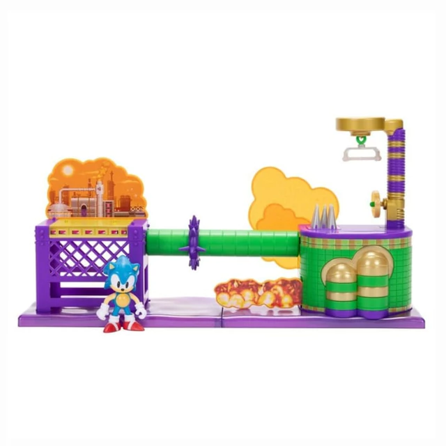 Sonic Playset Zona De Petróleo Sunny 4418