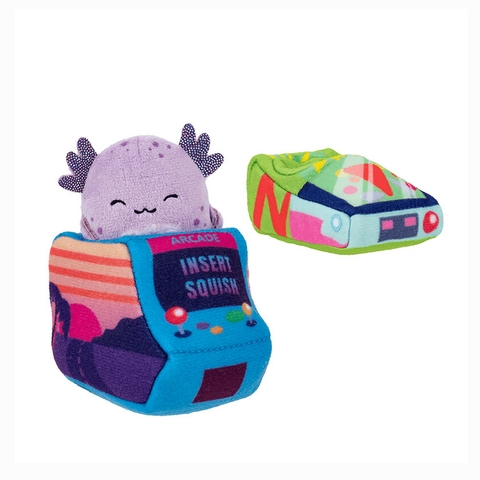 Squishville Mini Squishmallows + 2 Acessórios Arcade Adventures 3432 Sunny