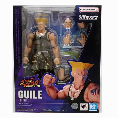 Street Fighter Guile Outfit 2 S.H. Figuarts Bandai