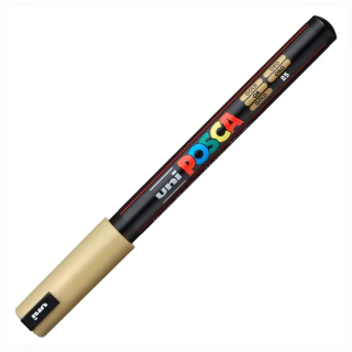 Caneta Posca Pc-1mr Uni Ouro 0.7mm #25 9910