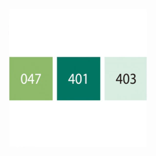 Caneta Caligráfica Zig Kuretake 03 Cores Flush MS34003VFL