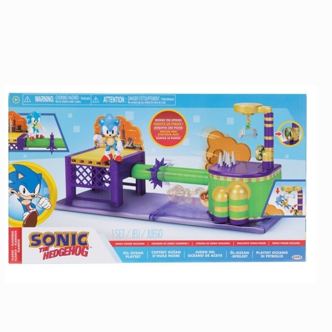 Sonic Playset Zona De Petróleo Sunny 4418