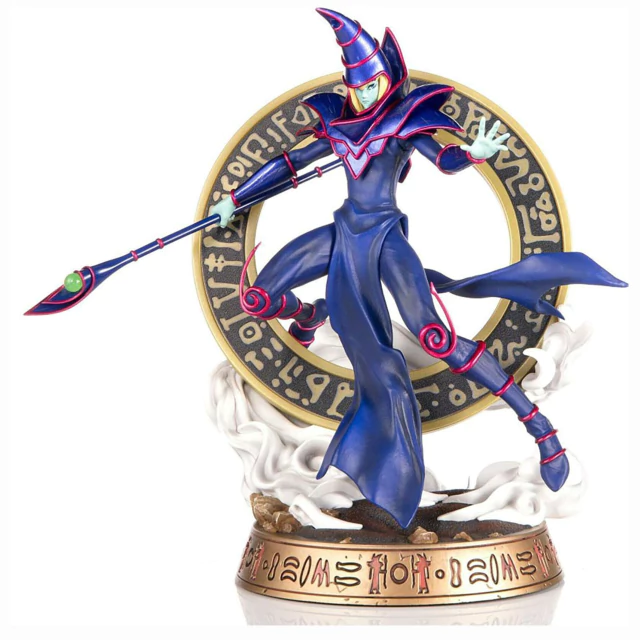 First 4 Figures Yu-Gi-Oh! Dark Magician Statue Blue Variant