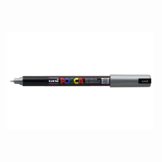 Caneta Posca Pc-1mr Uni Prata 0.7mm #26 9927