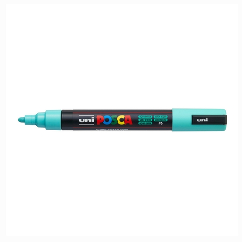Caneta Posca Uni Pc-5m Verde Água 1.8-2.5mm #P6 8032