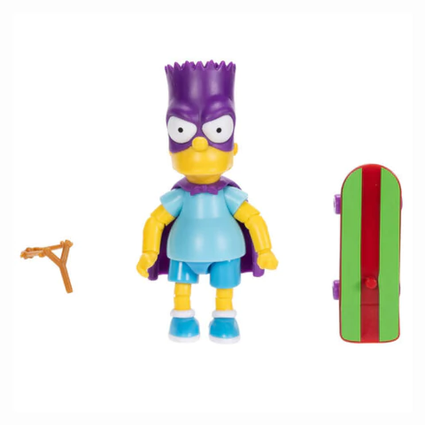 The Simpsons Bartman Articulado 9 Cm 4044 Sunny Jakks Pacific