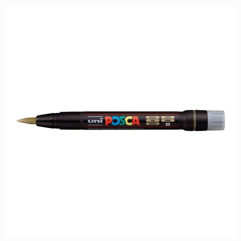 Caneta Posca Brush Uni Pcf-350 Ouro #25 5831