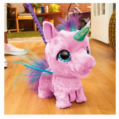 FurReal Flyalots Pelúcia Interativa Unicórnio Flitter 18 Cm 3995 Sunny